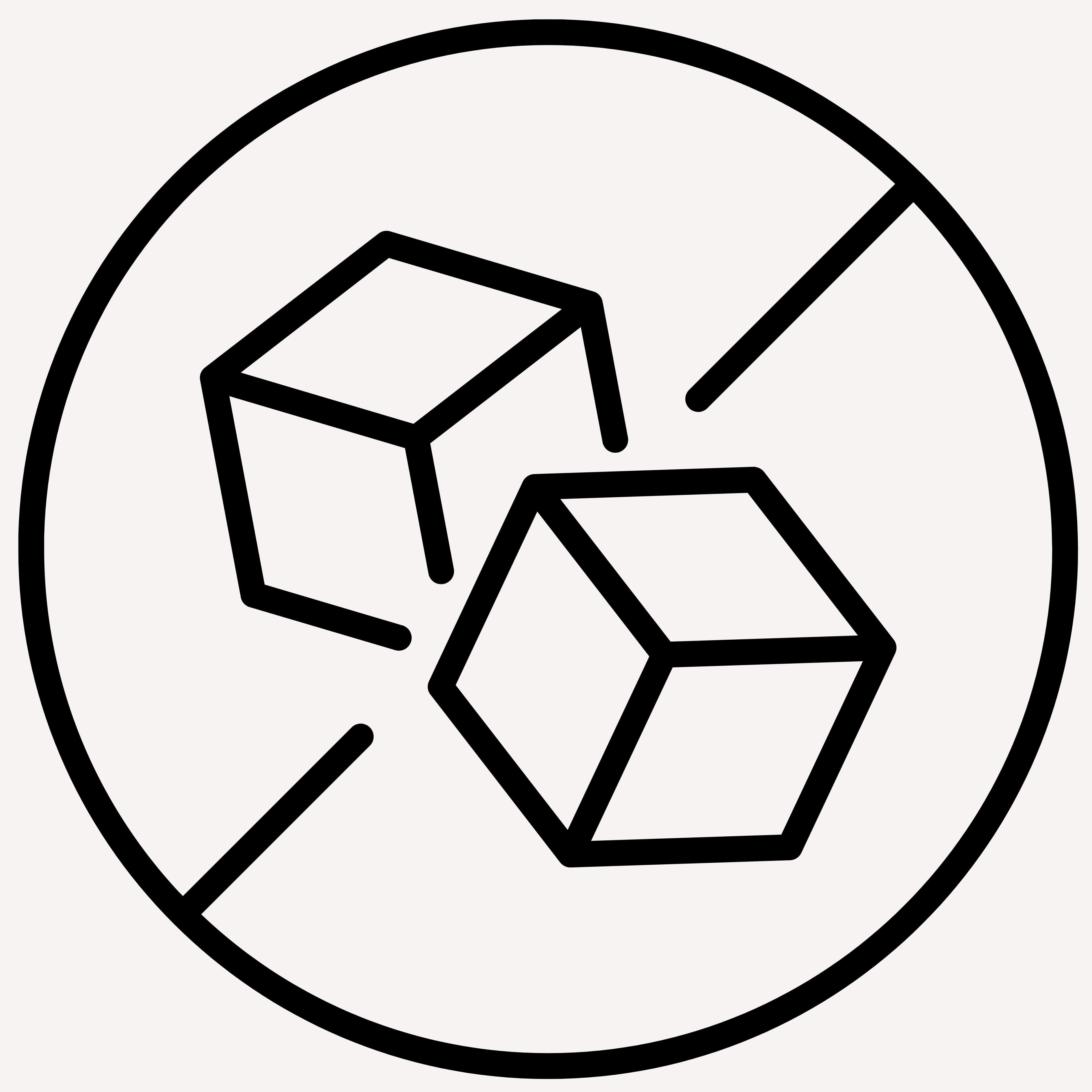 Black line icon of a mixing bowl with whisk, flour bag, and rolling pin, symbolizing baking and desserts for white sugar replacement product page